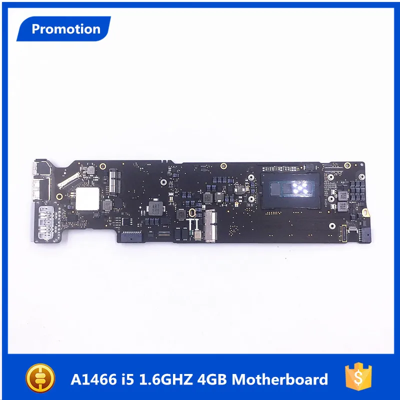 

Материнская плата для ноутбука, материнская плата для Macbook Air 13 ''A1466, 4 ГБ, 4G, 1,6 ГГц, 820-00165-A/02 MJVE2 2015, 2016, 2017 год