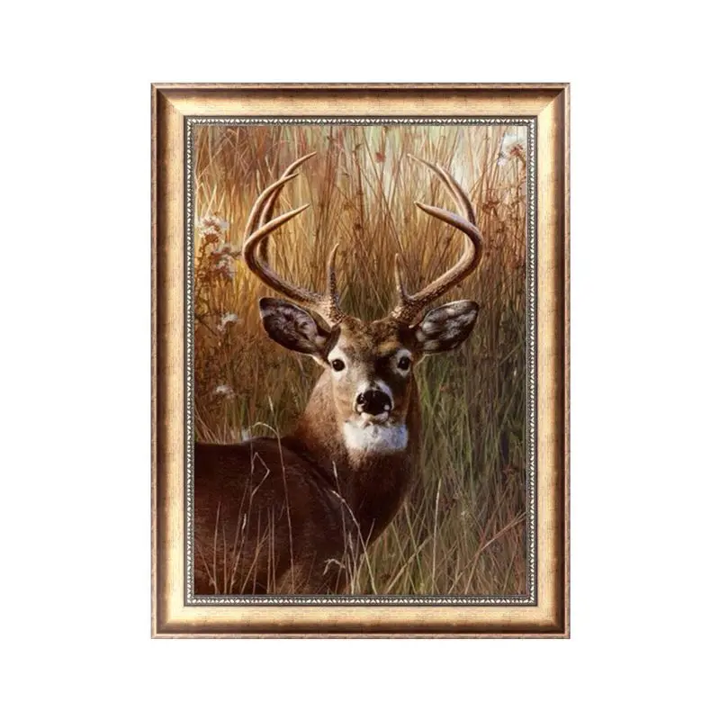 Sika Deer 5D DIY полная дрель алмазная живопись Стразы Вышивка крестиком набор ремесло