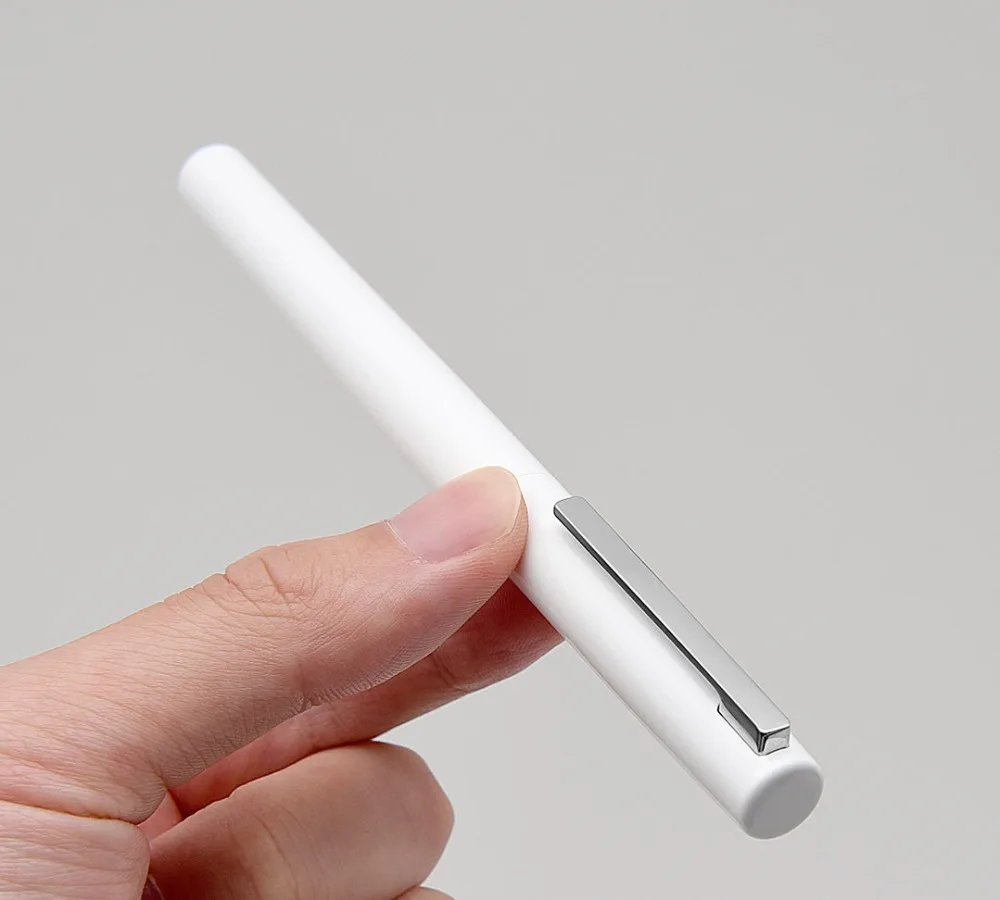 Xiaomi Mijia KACO, роскошная черно-белая авторучка, набор, 0,3 мм, EF перо, стальные чернильные ручки для простого бизнеса, подарок