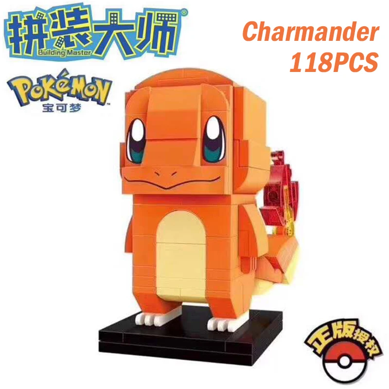 Style 17 Pikachu DC Brickheadz Dragon Ball Z Brick Headz строительные блоки Marvel Бэтмен Человек-паук Локи Джокер Фигурки игрушки - Цвет: Style 17