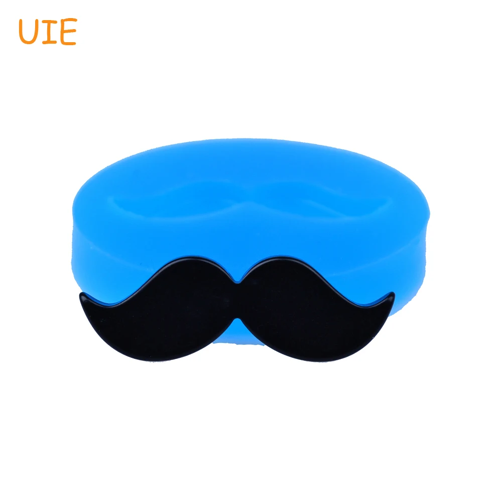 

FYL379U 41.5mm Moustache Silicone Mold - Candy Making, Gum Paste, Chocolate, Sugarcraft, Fudge Scrapbooking, Resin, Fondant Mold