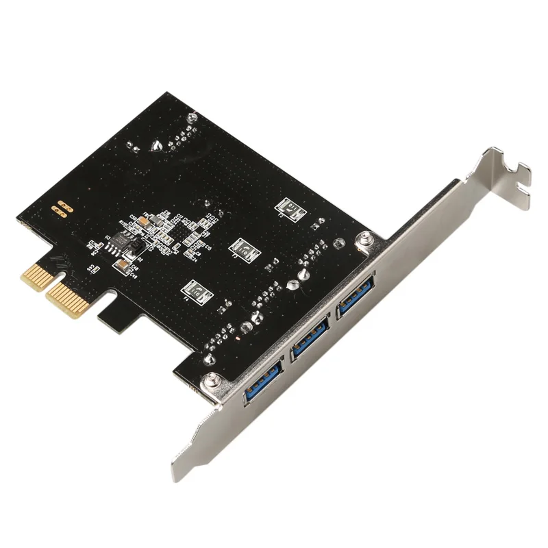 4 порта USB 3 0 Супер скоростная PCI E PCIe Express карта расширения для рабочего стола R179