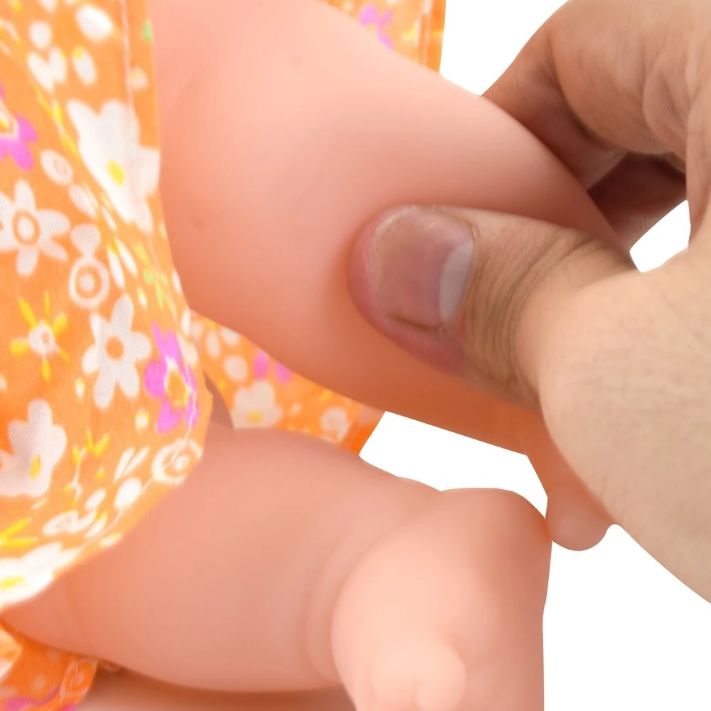 Кукла reborn boneca новая в цветочек для девочек силиконовая новорожденных | Игрушки и