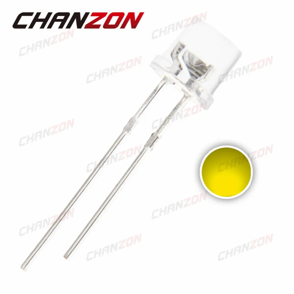 Светодиодный светильник светодиодный желтый 5 мм 100 шт.|diode led lamp|led diodelight-emitting diode |