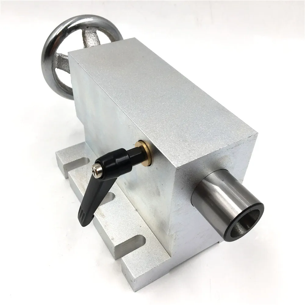65 мм хвостовик MT2 Morse taper NO.2 CNC роторная Ось А 4 я ось заднего хода для токарного