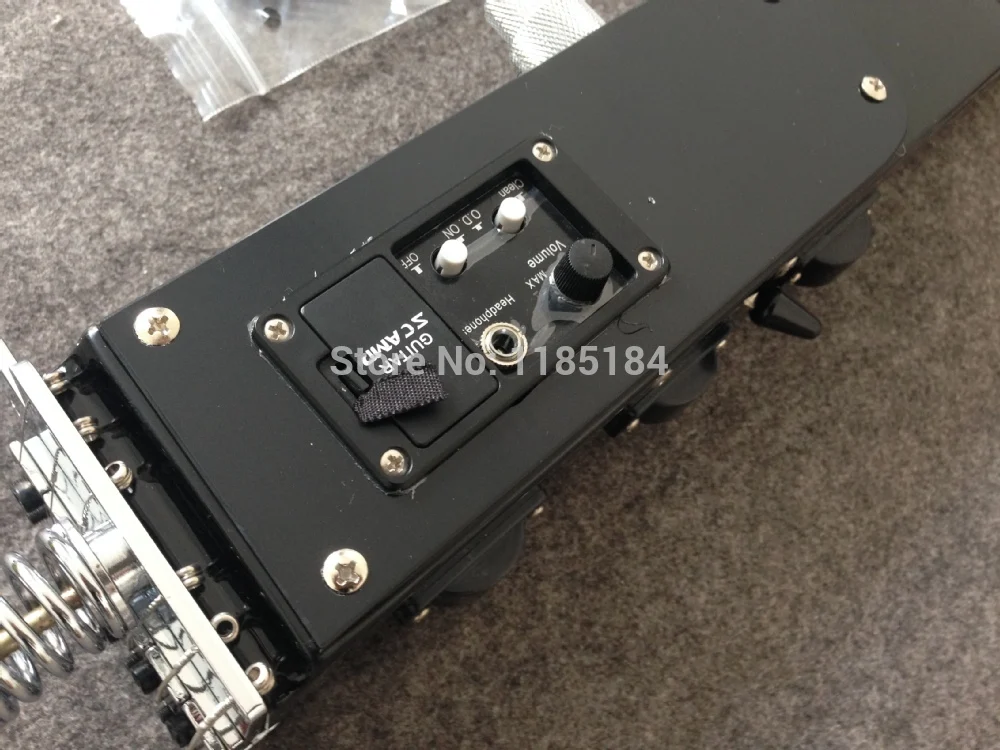 Ministar Caster электрогитара G-BO1 S-S-S звукосниматели мини-гитара для путешествий kroean части, включая bigbag и запчасти
