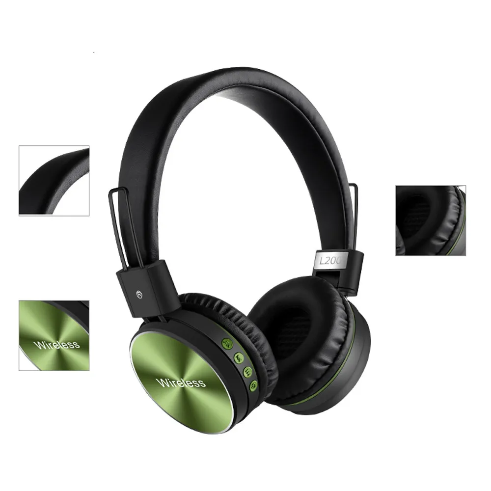 VOBERRY беспроводные наушники Bluetooth 4,2 гарнитура Регулируемые наушники с микрофоном для ПК мобильного телефона Mp3 DD CT