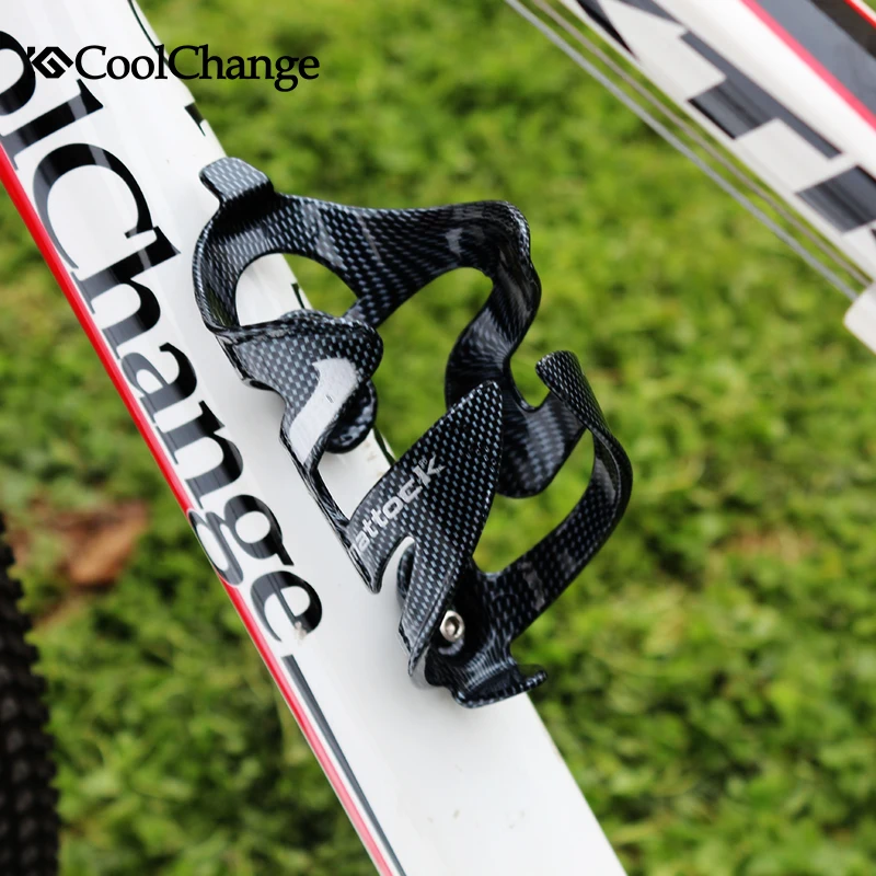 CoolChange карбоновый Fibe легкий велосипедный держатель для бутылки MTB/дорожный с