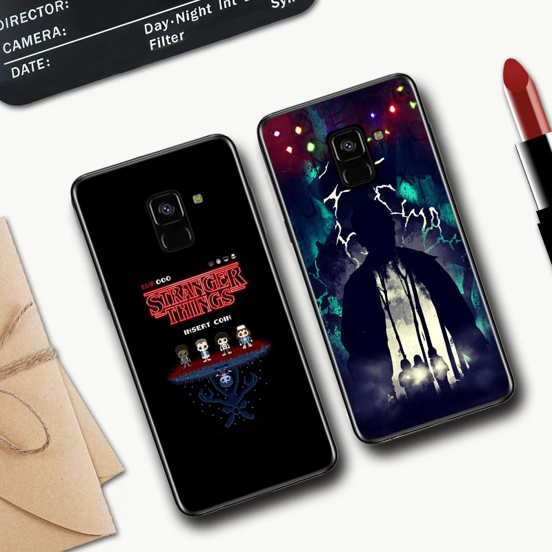 Lavaza странные вещи Рождественские огни силиконовый чехол для samsung A3 A5 A6 плюс A7 A8 A9 A10 A30 A40 A50 A70 J6