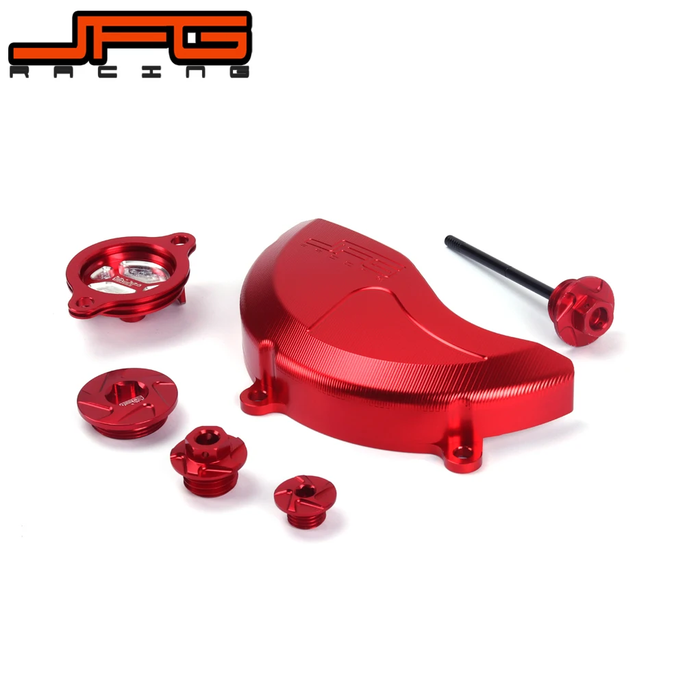 Крышка масляного фильтра двигателя CNC масляный винт щуп набор Dip для Honda CRF250R CRF 250R