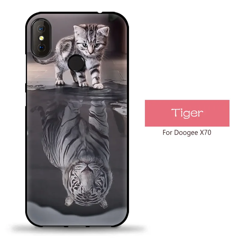 13 JURCHEN чехол для телефона Для Doogee X70 чехол 5,5 дюймов милый мультяшный Мягкий силиконовый чехол для DoogeeX70 чехол DoogeeX70 Funda - Цвет: 13