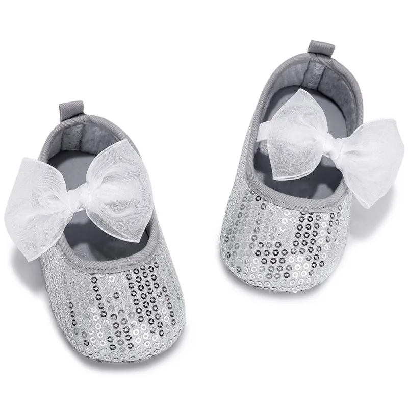 

Princess Knitted Heart Baby Girls Shoes Crib Bebe Toddler Footwear Soft Sole No-slip First Walker