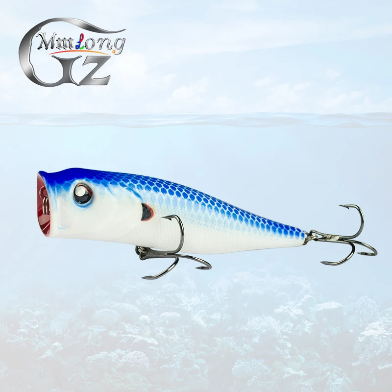 

1 шт., 5 цветов, 9,0 см, 13,5 г, Поппер, приманка для рыбной ловли, топ, приманка для рыбы, Реалистичная жесткая искусственная приманка, снасть, рыба ...