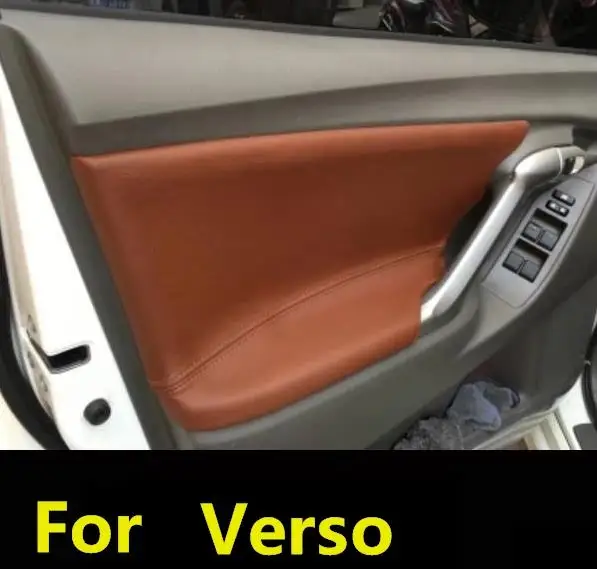 4 шт. защитная накладка на переднюю/заднюю дверь из микрофибры для Toyota Verso 2009 2015 с