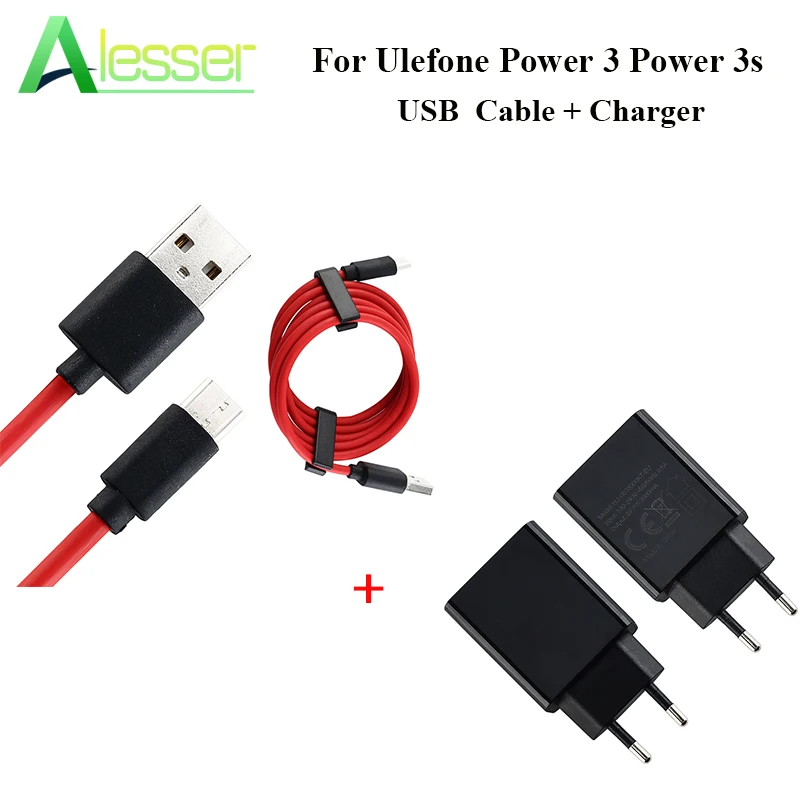 Alesser для Ulefone power 3 s зарядное устройство USB кабель зарядки Замена Аксессуары