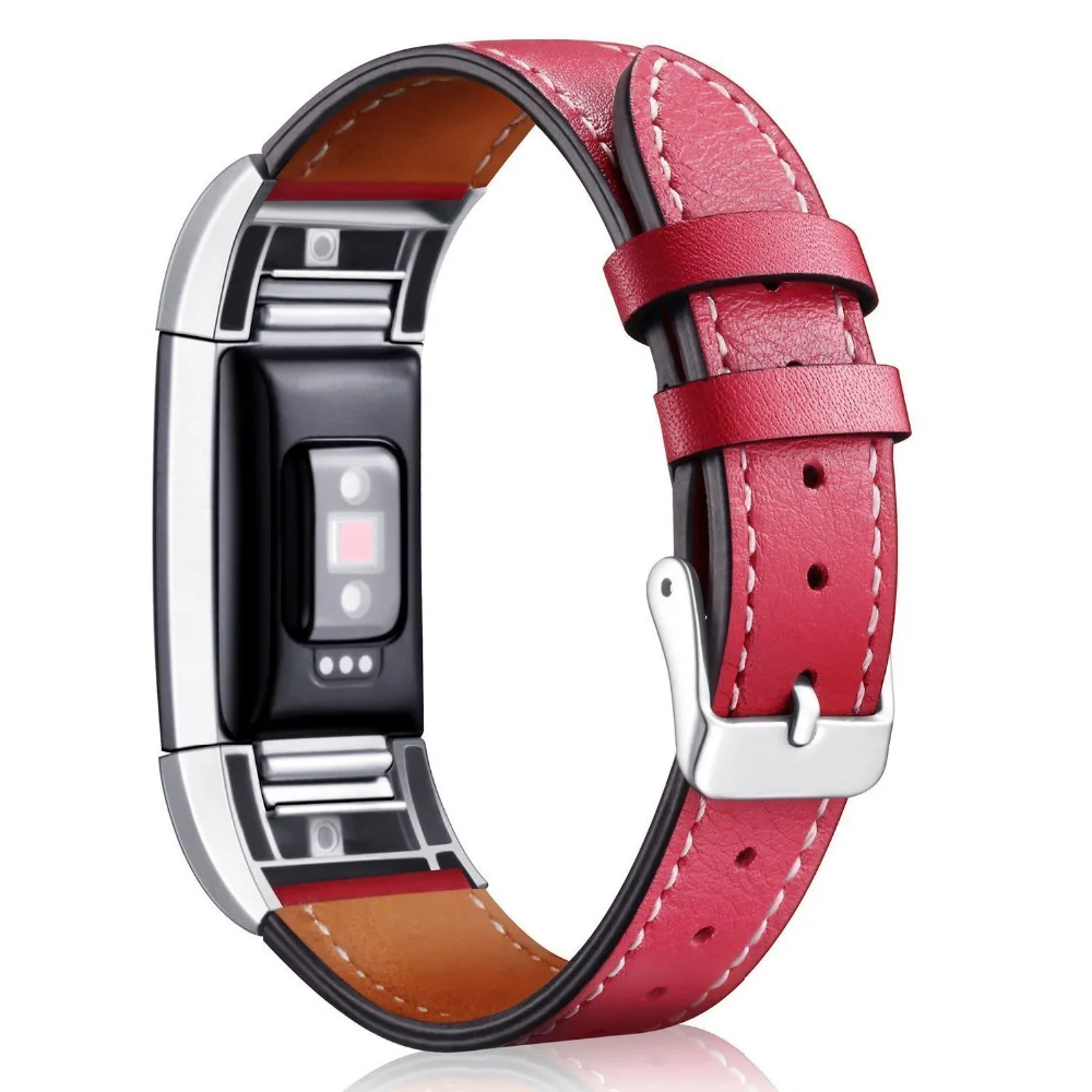 Ремешок из натуральной кожи для браслета fitbit Charge 2 браслет кожаный сменный браслет наручных часов браслет на запястье correa для fitbit charge2