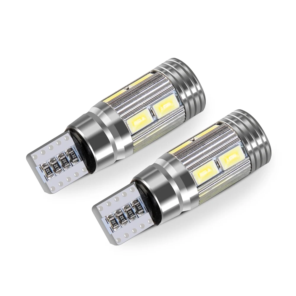 2 шт. автомобильный Стайлинг авто светодиодный T10 194 W5W 10 SMD 5630 Светодиодный