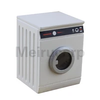 112 scale dollhouse miniature household appliance model white drum washing machine
