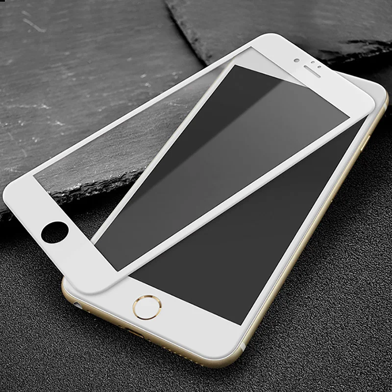 YAMIZOO Защитное стекло для iPhone 6 7 защита экрана 3D полное покрытие на 9 H мягкое