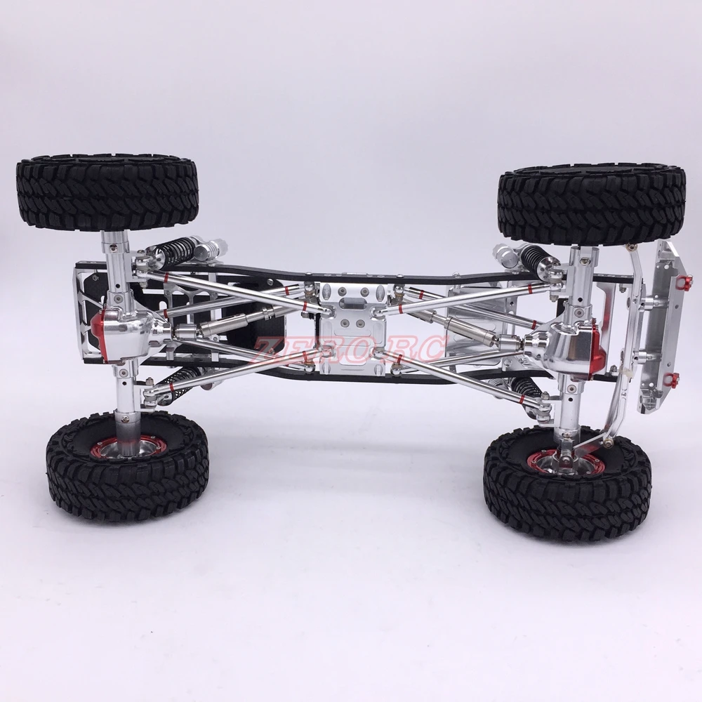 Cool Racing CNC 1/10 Rock Crawler алюминиевое осевое шасси SCX10 с карбоновой рамой колесная база