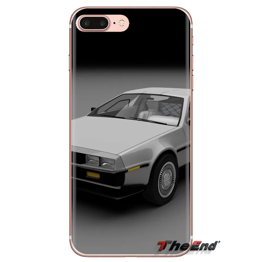 Soft Transparent Case Covers Delorean wallpaper For Xiaomi Mi3 Samsung A10 A30 A40 A50 A60 A70 Galaxy S2 Note 2 Grand Core Prime |