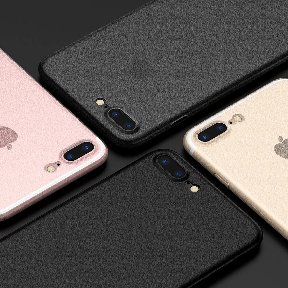 KISSCASE Ultra Thin Phone Case For Apple iPhone X 7 8 6 6s Plus Matte PC Cases Cover Fundas for XR XS Max 5s |