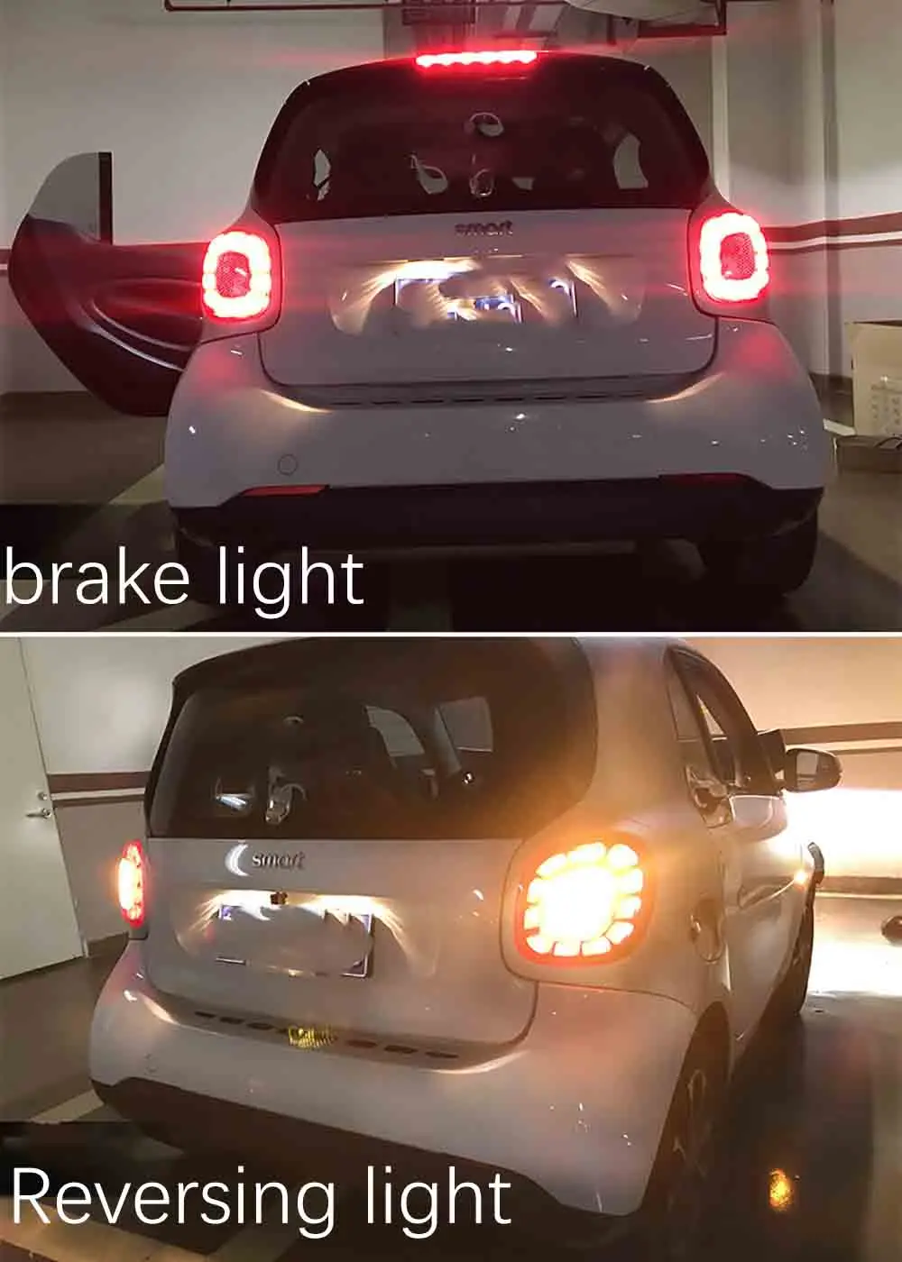 Задний светильник в сборе для Mercedes new Smart fortwo 453 forfour 453 светодиодный приводной светильник светодиодный ходовой тормозной светильник сигнал поворота