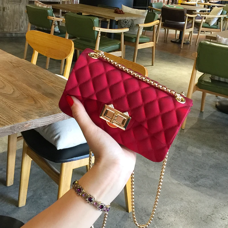 2019 Женская мини-сумка на плечо из искусственной кожи женские стеганые сумки