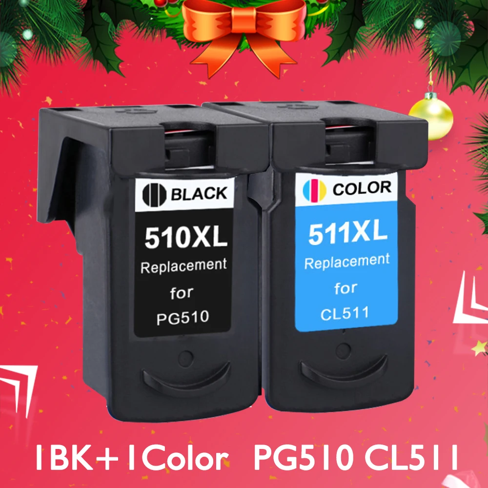 QSYRAINBOW совместимый 510XL картридж для Canon PG510 PG-510 PG 510 Pixma MP240 MP250 MP260 MP270 MP280 | Компьютеры