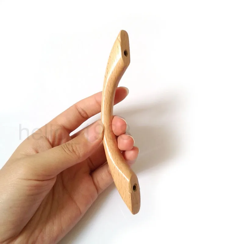 10 шт. Лаки 96 мм деревянные Ручка для комода Шкаф ящика тянуть ручки мебельные бар