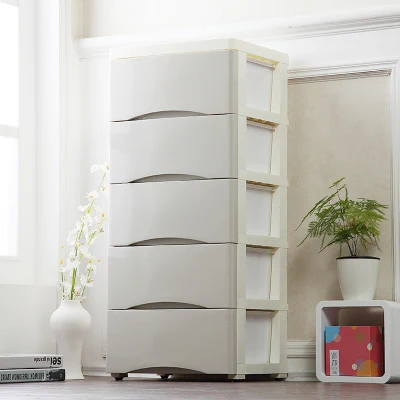 grey Простой стиль ящики шкафы для хранения DIY сборка шкаф ящик для хранения Экономия места подвижный сплошной цвет пластиковая одежда - Цвет: grey
