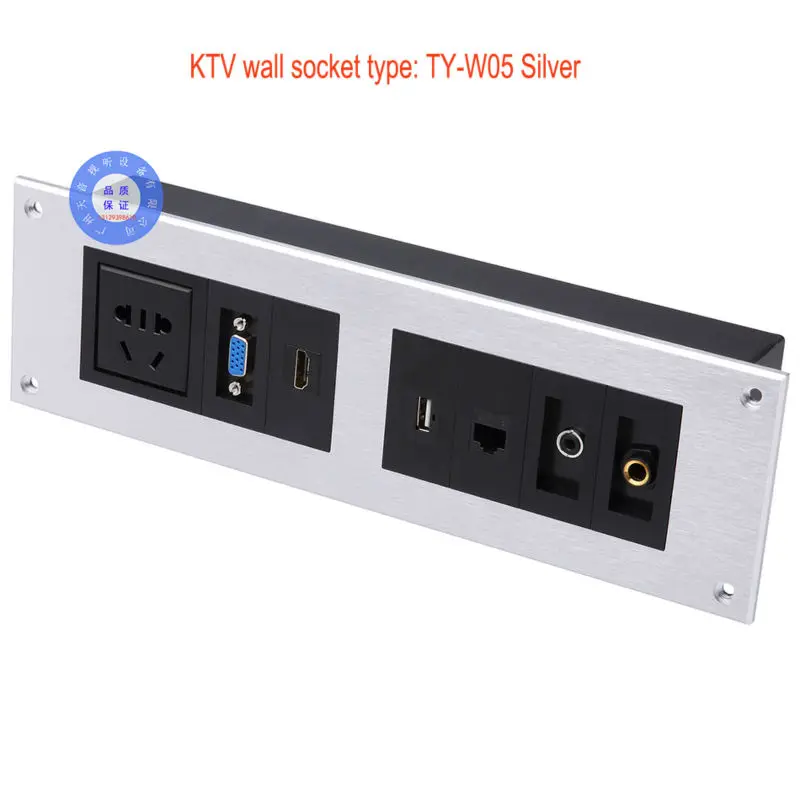 Настенная розетка/HD HDMI/VGA USB Сеть RJ45 видеозвук панель/мультимедиа домашние