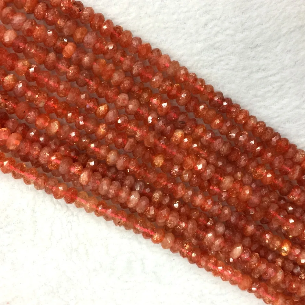 Высокое качество натуральный Золотой орнаж олигоклаза Sanidine Sunstone ручная резка