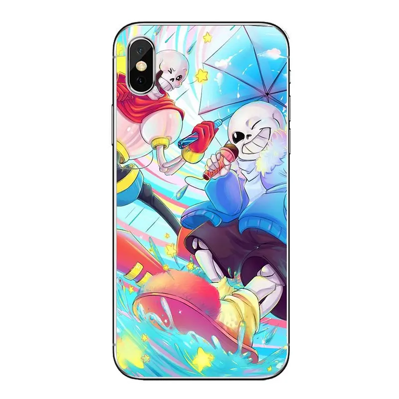 Игра Undertale каламбуры фотографии геометрические фигуры для samsung Galaxy A5 A6 A7 A8 A9 J4 J5 J7 J8