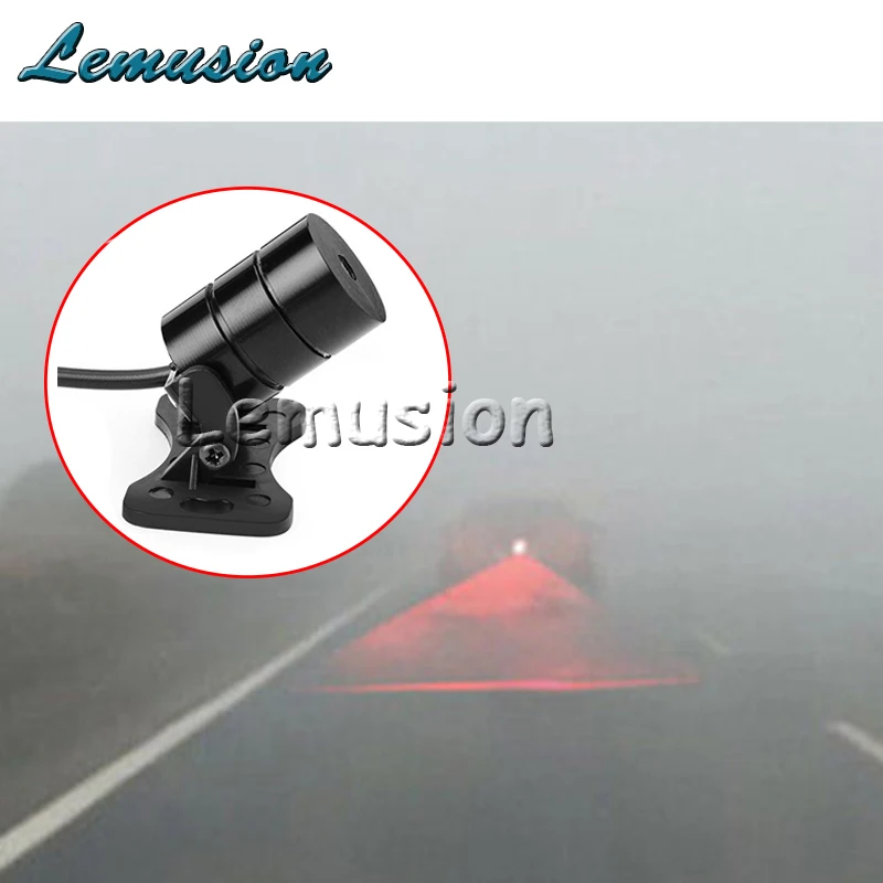 1х автомобильный красный лазерный задний противотуманный фонарь 12 В для Renault Duster