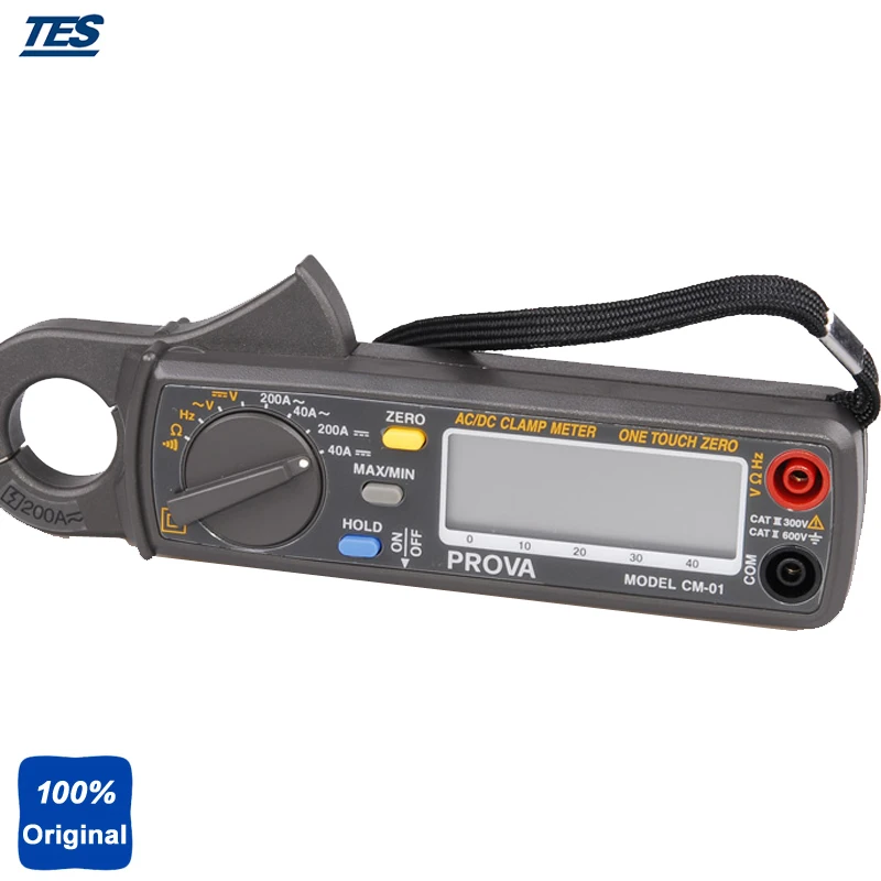 Цифровой зажим постоянного/переменного тока CM01 с высоким разрешением |