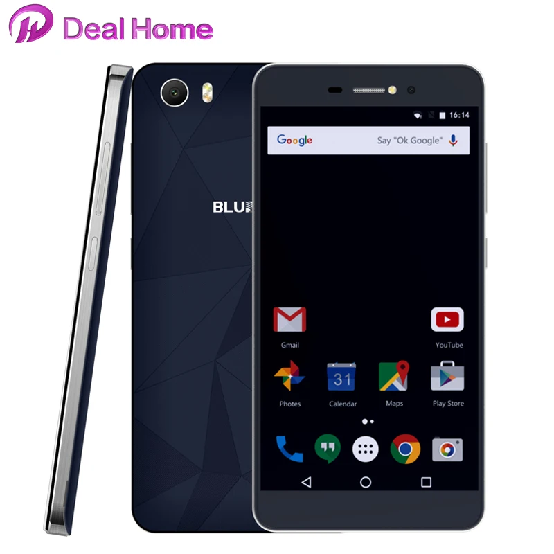 Bluboo Picasso Mobile Phone Android 5.1 Smartphone 5.0 inch MTK6580 Quad Core 1.3GHz 8MP 2G+16GB 3G WCDMA Bluboo Picasso Phone