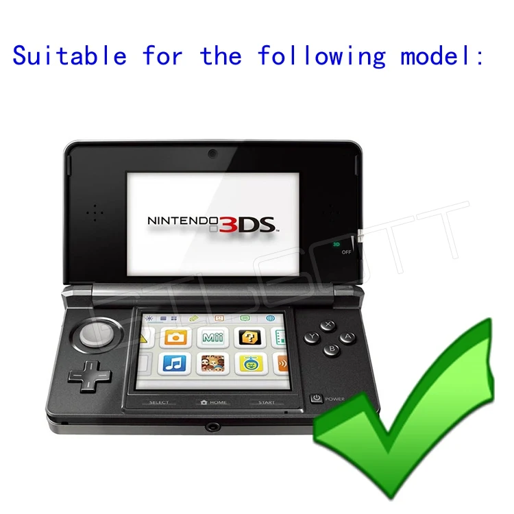 Короткие регулируемые металлические стилусы для Nintendo 3DS раздвижной стилус