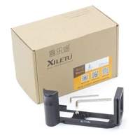 xiletu lb xt10 quick release l bracket camera vertical grip for fuji fujifilm x t10 arca swiss interface 38m