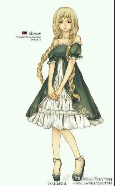 Костюм для косплея ЭКА вогль из Швейцарской Конфедерации магистраль Лихтенштейн