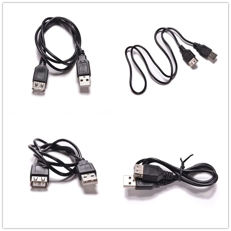 1 шт. удлинитель USB-кабеля 2 0 А 50 см | Компьютеры и офис