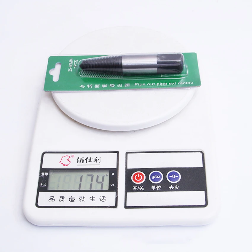 

1PC 1/2 inch 3/4 inch Damaged Wire Screw Extractor Broken Water Pipe Valve Tap Remover Tools Household Replace/Repair Drill Bits