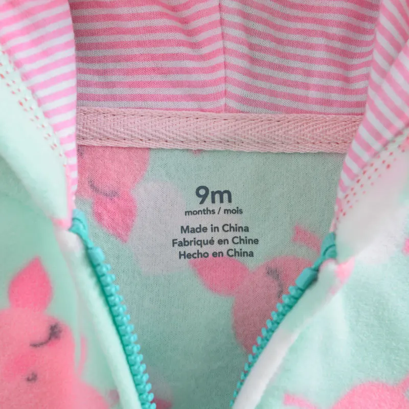 Пальто для малышей флисовая Весенняя детская одежда куртка на молнии пальто с