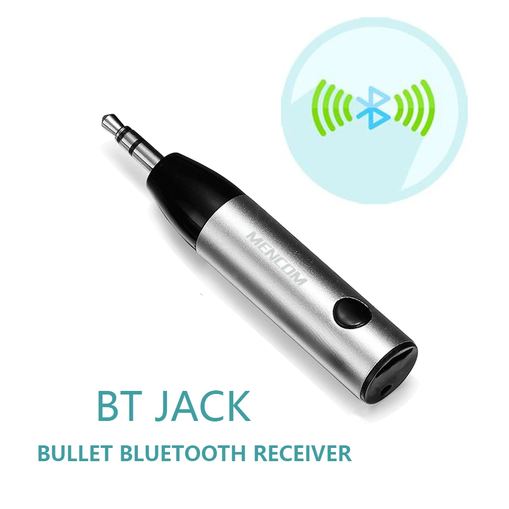 Модные оригинальные Car Kit Jack Bluetooth адаптер в автомобиле AUX аудио Музыка приемник