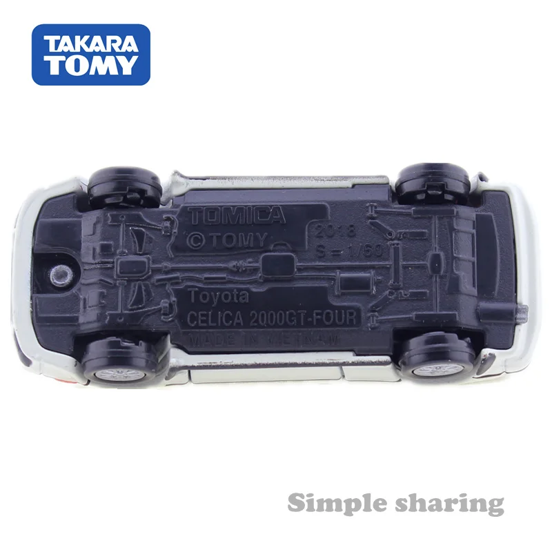 Takara Tomy Tomica Тойота селика 2000 GT FOUR 1: 60 Премиум № 02 для автомобиля популярные детские