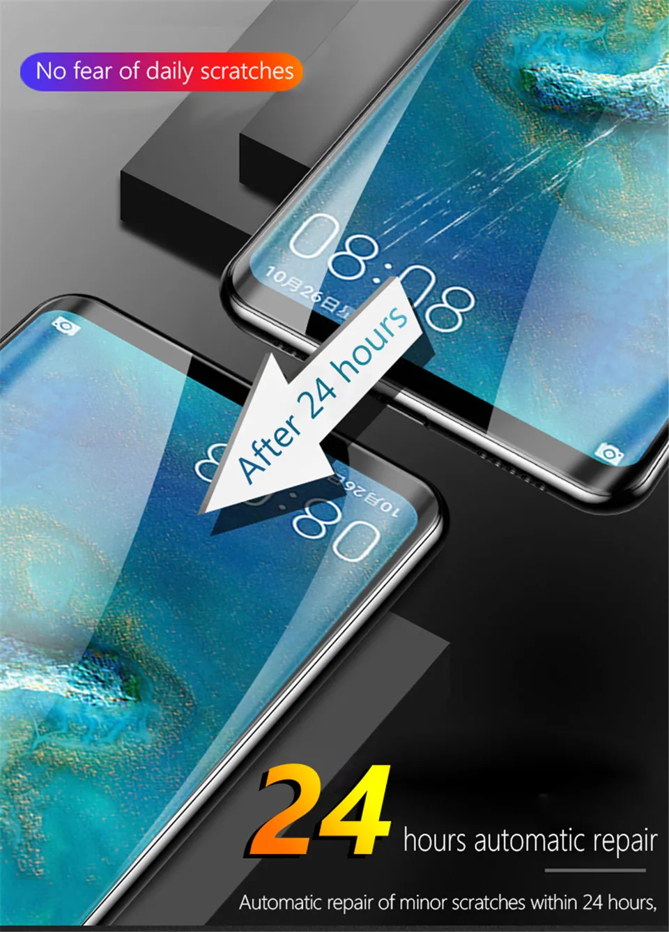 20D полное покрытие Гидрогелевая пленка для huawei P20 P30 Lite Pro Защита экрана для huawei mate 10 20 Lite Pro P Smart мягкая пленка