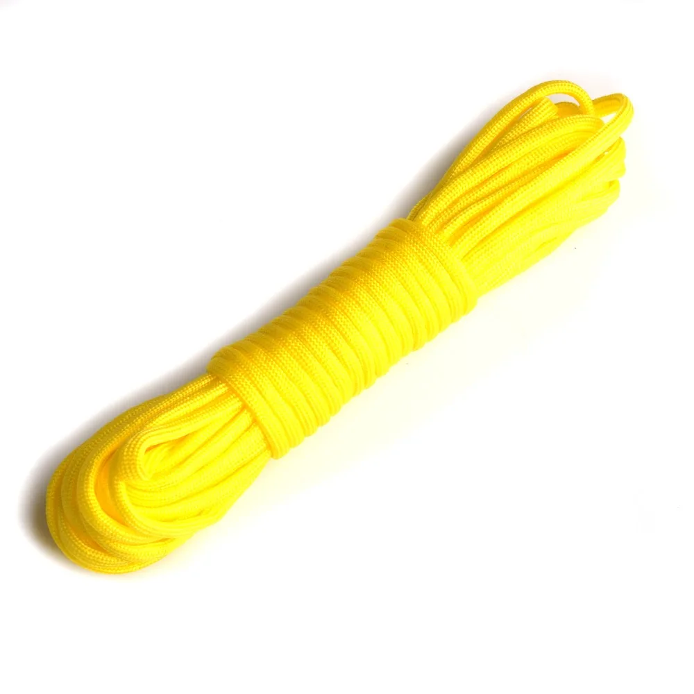 

High Quality 100FT 550 Paracord Rope Camping Paracord Lanyard Accessories Parachute Deg For Camping Equipment & Survival