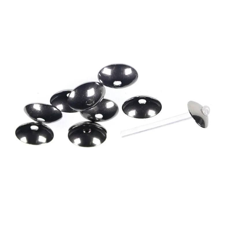 10 шт. утяжеленная латунная трубка для вязания мушек|Наживки рыбной ловли| |