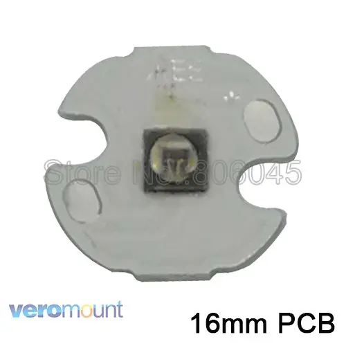 Osram инфракрасный ИК 850nm 3 Вт 3939 SFH 4716S светодиодный излучатель ночного видения на 8 мм 10 мм 12 мм 14 мм 16 мм 20 мм алюминиевая печатная плата - Испускаемый цвет: 16mm PCB