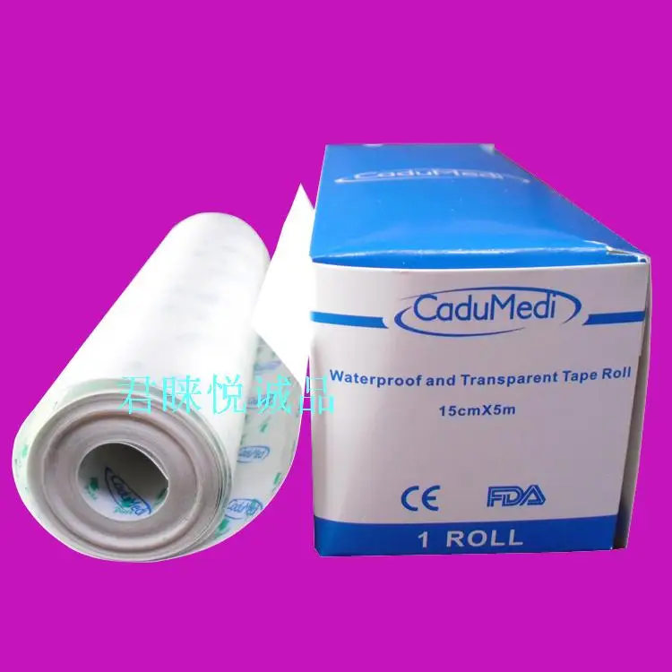 

20pcs Waterproof medical nursing care tape roll transparent viscose 15cm 5m belt wound care surgical dressing disposable